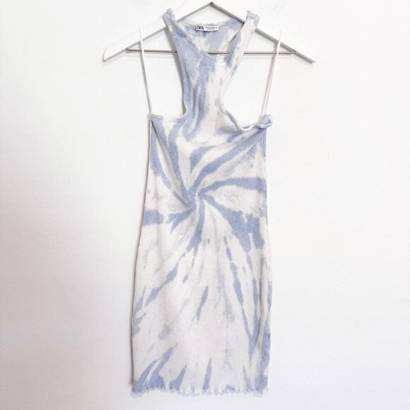 Zara Tie Dye Bodycon Dress - Picture 2 of 8